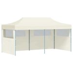 Cort de petrecere pliabil pop-up, crem, 3 x 6 m