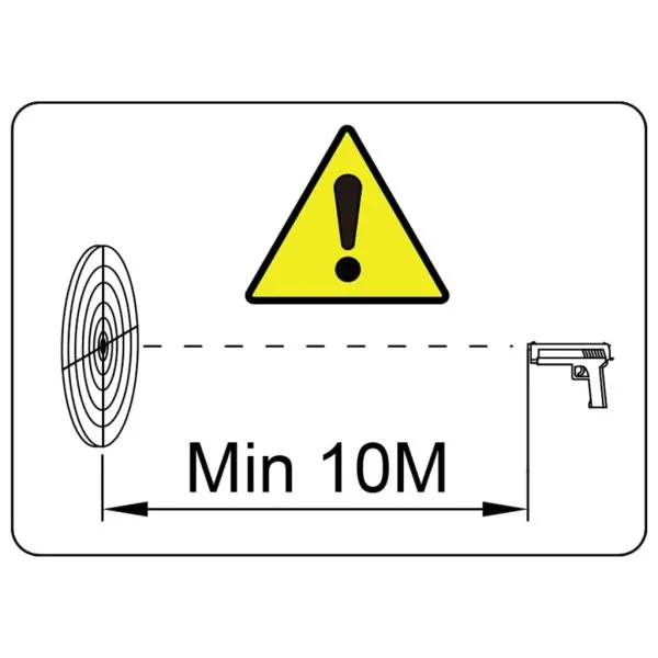 Țintă magnetică tir sportiv colectare gloanțe 4+1 model zombi