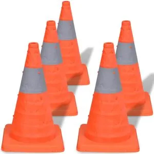 Conuri de trafic de tip pop-up 42 cm