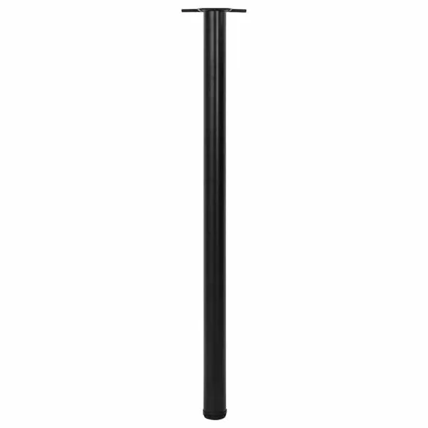 Picioare de masă reglabile pe înălțime, 4 buc, 1100 mm, negru
