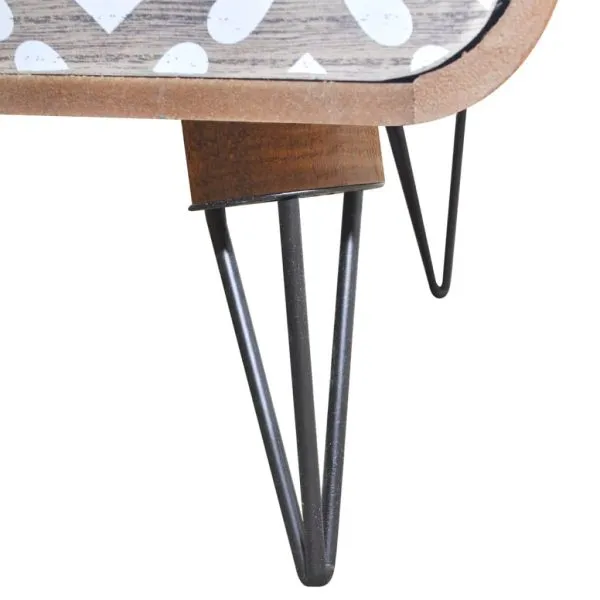Dulap lateral cu 3 sertare, maro