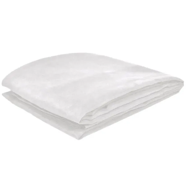 Husă din velur microfibră pentru canapea, 270×350 cm, crem