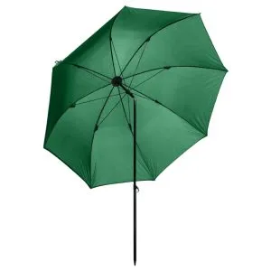 Umbrelă pentru pescuit, verde, 240×210 cm