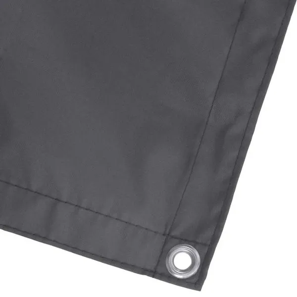 Prelată balcon, material textil oxford, 90 x 400 cm, antracit