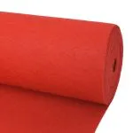 Covor pentru expoziție, 1×24 m, roșu
