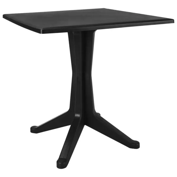 Masă de grădină, antracit, 70 x 70 x 71,7 cm, plastic