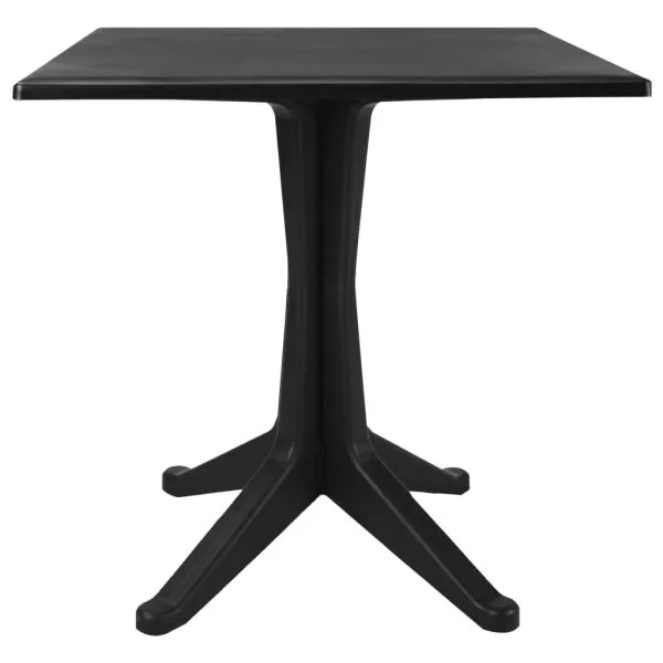 Masă de grădină, antracit, 70 x 70 x 71,7 cm, plastic