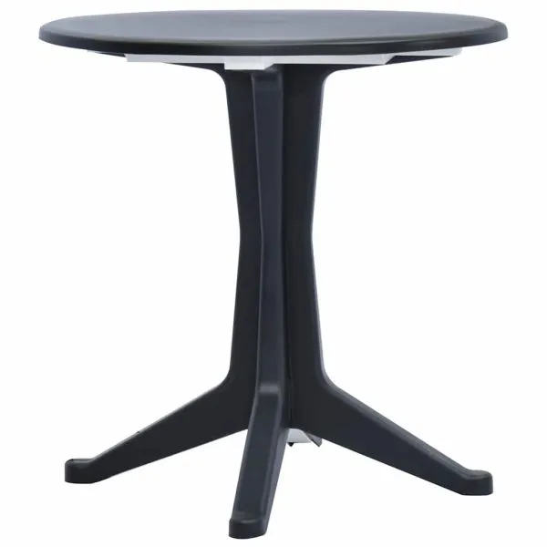 Masă de grădină, antracit, 70 cm, plastic