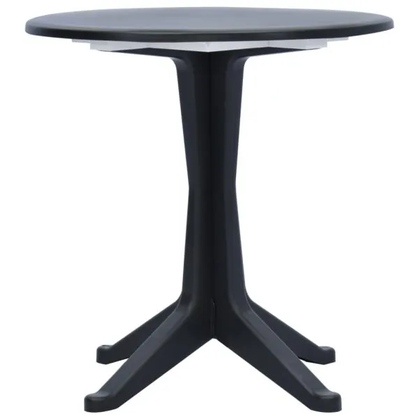 Masă de grădină, antracit, 70 cm, plastic