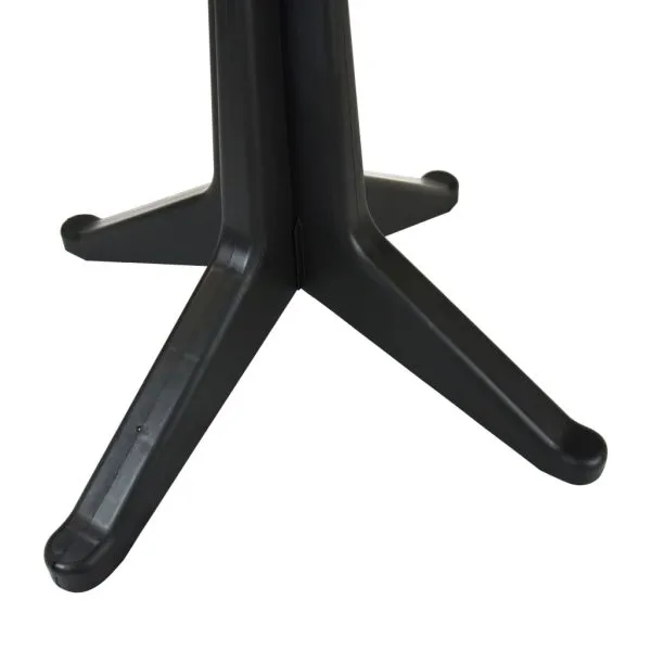 Masă de grădină, antracit, 70 cm, plastic