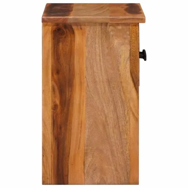 Comodă TV, 118 x 30 x 40 cm, lemn masiv de sheesham