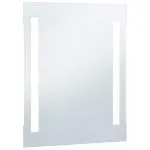 Oglindă cu LED de perete de baie, 60 x 80 cm