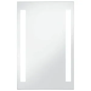 Oglindă cu LED de perete de baie, 60 x 100 cm