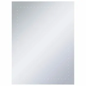 Oglindă cu LED de perete de baie, 60 x 80 cm