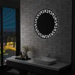 Oglindă cu LED de baie, 80 cm
