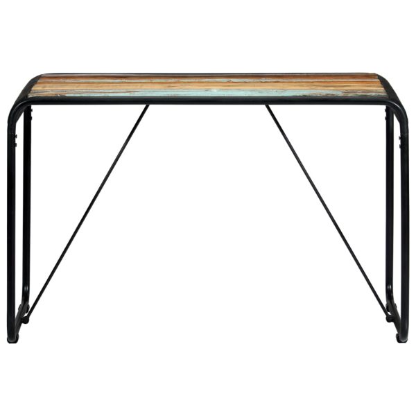 Masă de bucătărie, 118 x 60 x 76 cm, lemn masiv reciclat