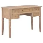 Birou de scris, maro, 109,5x45x77,5 cm, lemn
