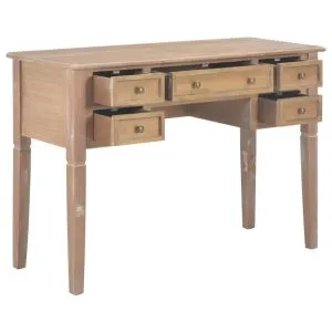 Birou de scris, maro, 109,5x45x77,5 cm, lemn