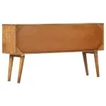 Dulap, model imprimat, 130 x 30 x 70 cm, lemn masiv de mango
