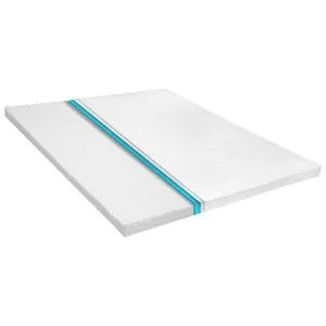 Topper saltea, profil tip ou cu spumă rece, 6 cm, 180×200 cm