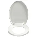 Capac WC cu închidere silențioasă, eliberare rapidă, alb