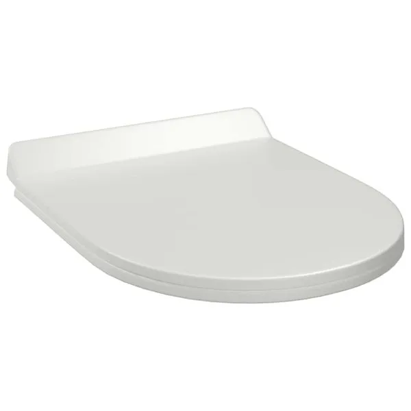 Capac WC cu închidere silențioasă, eliberare rapidă, alb
