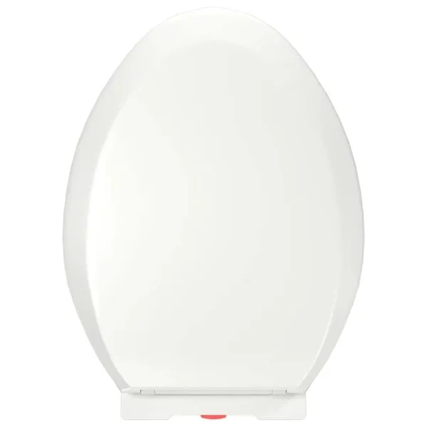Capac WC cu închidere silențioasă, eliberare rapidă, alb