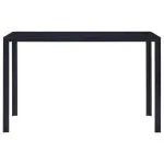 Set mobilier de bucătărie, 7 piese, gri