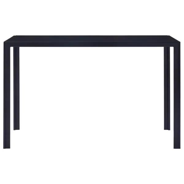 Set mobilier de bucătărie, 7 piese, roșu vin