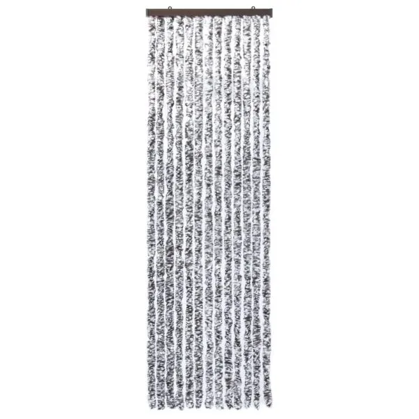 Perdea pentru insecte, maro și bej, 56×185 cm, Chenille