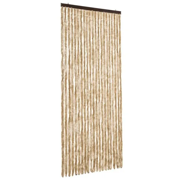 Perdea pentru insecte, bej, 90×220 cm, Chenille
