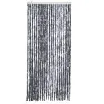 Perdea pentru insecte, argintiu, 90×220 cm, Chenille