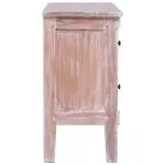 Dulap cu 2 sertare, 90x30x60 cm, lemn masiv de mahon