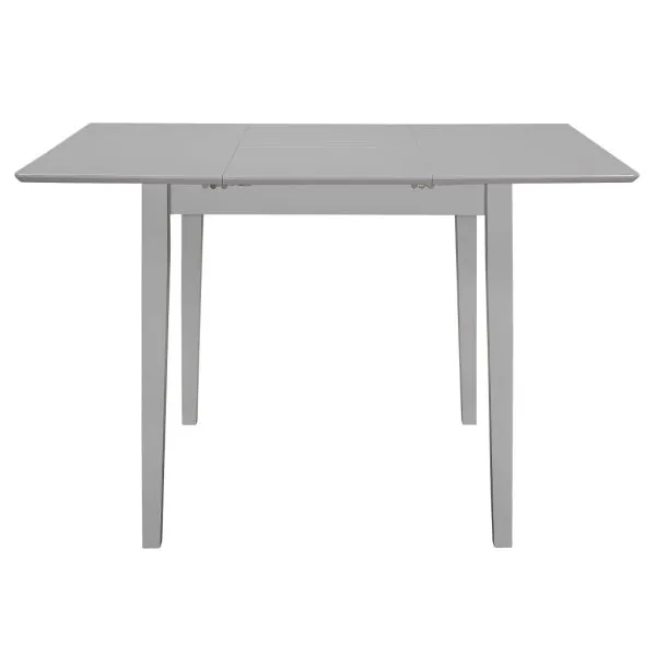 Set mobilier de bucătărie, 5 piese, gri, MDF