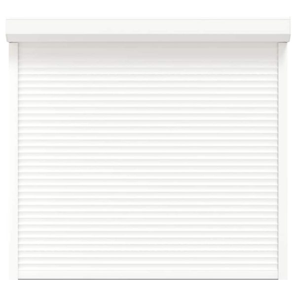 Oblon rulant, alb, 160 x 150 cm, aluminiu