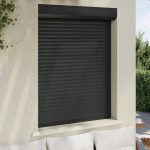 Oblon rulant, antracit, 100 x 130 cm, aluminiu