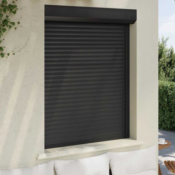 Oblon rulant, antracit, 100 x 130 cm, aluminiu