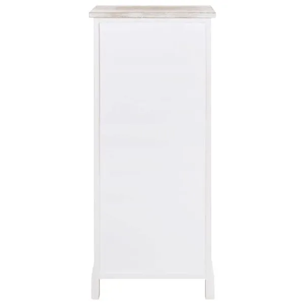 Dulap lateral, 38 x 28 x 86 cm, lemn de paulownia
