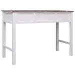 Birou de scris, maro, 110 x 45 x 76 cm, lemn
