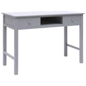 Birou de scris, gri, 110 x 45 x 76 cm, lemn