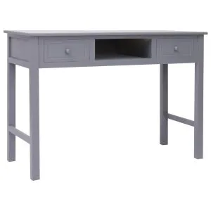 Birou de scris, gri, 110 x 45 x 76 cm, lemn