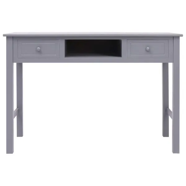 Birou de scris, gri, 110 x 45 x 76 cm, lemn