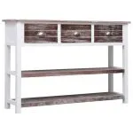 Dulap, maro antichizat, 115x30x76 cm, lemn