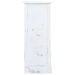 Dulap cu sertare, alb, 60x30x75 cm, lemn