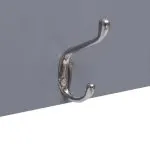 Cuier de perete WELCOME, gri, 74 x 29,5 cm