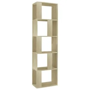 Bibliotecă/Separator, stejar sonoma 45x24x159 cm lemn prelucrat