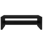 Suport monitor, negru, 42x24x13 cm, lemn prelucrat