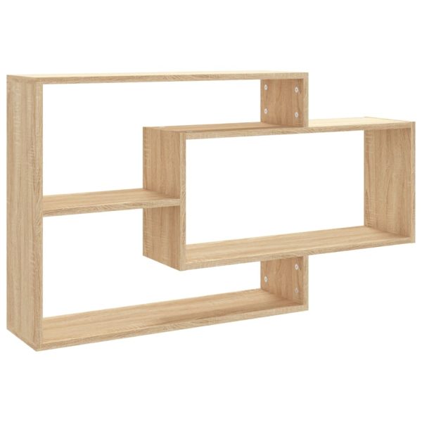 Rafturi de perete, stejar sonoma,104x20x58,5 cm, lemn prelucrat
