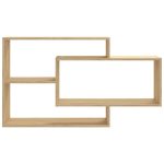 Rafturi de perete, stejar sonoma,104x20x58,5 cm, lemn prelucrat