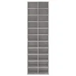Pantofar, gri beton, 54x34x183 cm, PAL